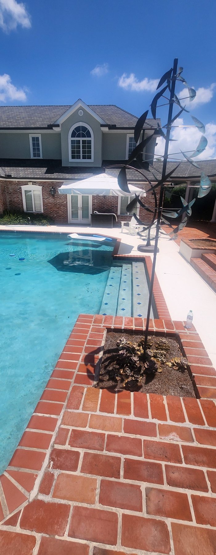 Bourg Louisiana pool tile and replastering