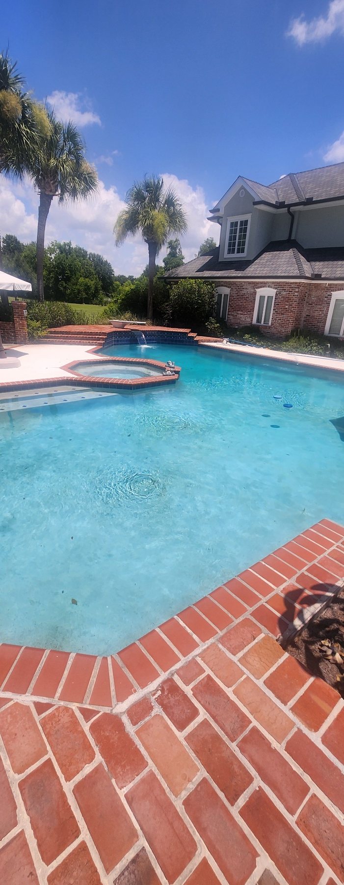 Bourg Louisiana pool renovation overview